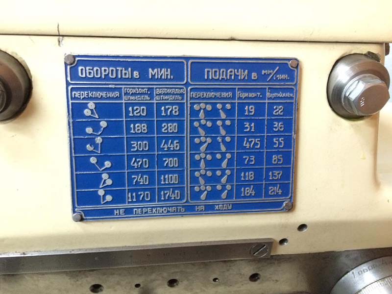 Фото фрезерного універсального верстата 678М